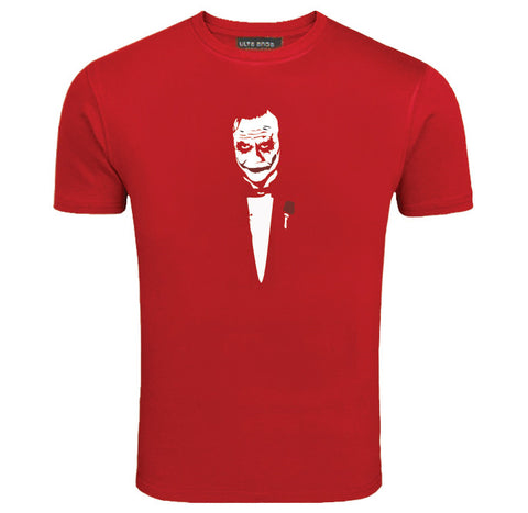 Abstract Joker - Batman Gotham Akram Red T-Shirt (SIZE - L)