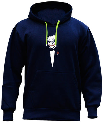 Abstract Joker - Batman Gotham Akram Blue Hoodie (SIZE - M)