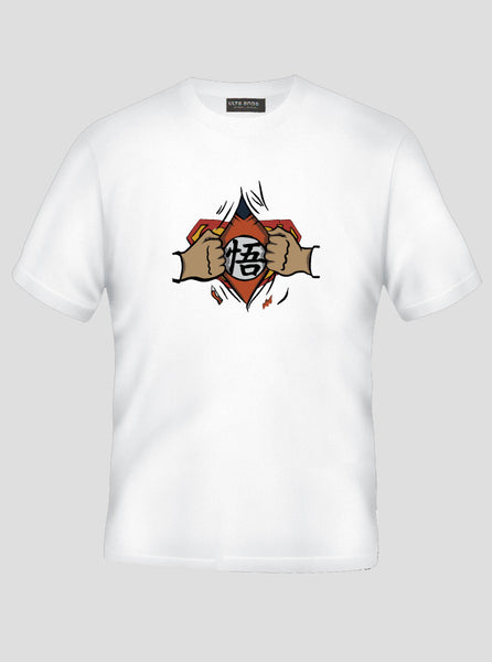 Goku Super Saiyan - Dragon Ball Z White T-Shirt (SIZE - M)