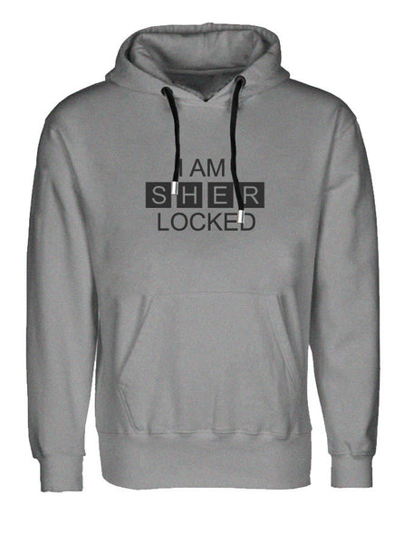 I Am Sherlocked - Sherlock Holmes Grey Hoodie (SIZE - XXL)