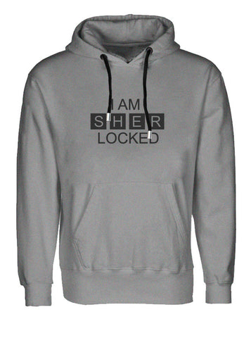 I Am Sherlocked - Sherlock Holmes Grey Hoodie (SIZE - XXL)