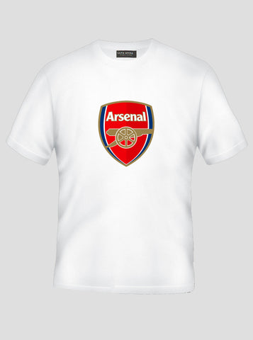 Arsenal Fc - Soccer Love - Football Life White T-Shirt (SIZE - XXL)