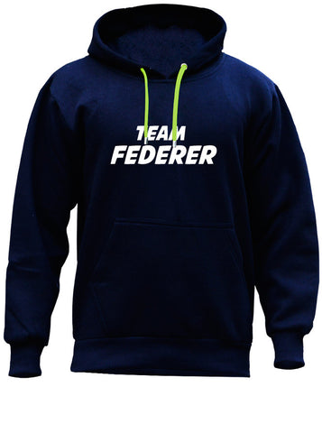 Team Roger Federer - Tennis Legend - God Blue Hoodie (SIZE - XL)