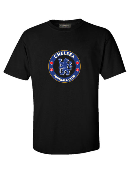 Chelsea Fc - Soccer Love - Football Life Black T-Shirt (SIZE - XL)