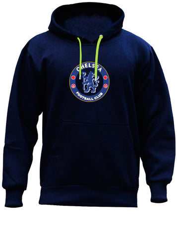 Chelsea Fc - Soccer Love - Football Life Blue Hoodie (SIZE - M)