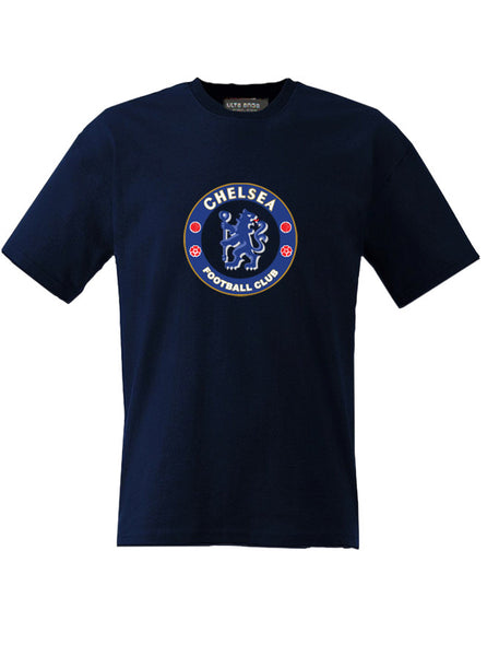 Chelsea Fc - Soccer Love - Football Life Blue T-Shirt (SIZE - XL)