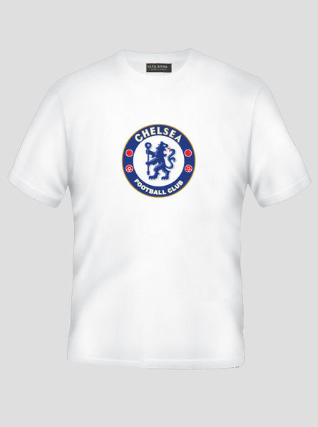 Chelsea Fc - Soccer Love - Football Life White T-Shirt (SIZE - XL)