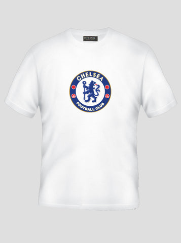 Chelsea Fc - Soccer Love - Football Life White T-Shirt (SIZE - XL)