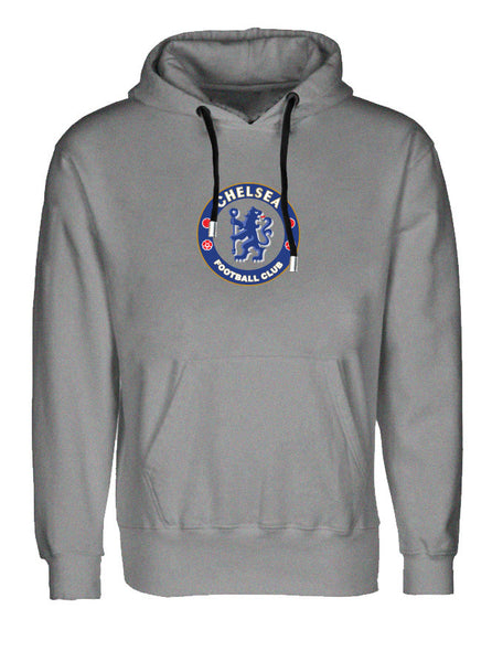 Chelsea Fc - Soccer Love - Football Life Grey Hoodie (SIZE - XXL)