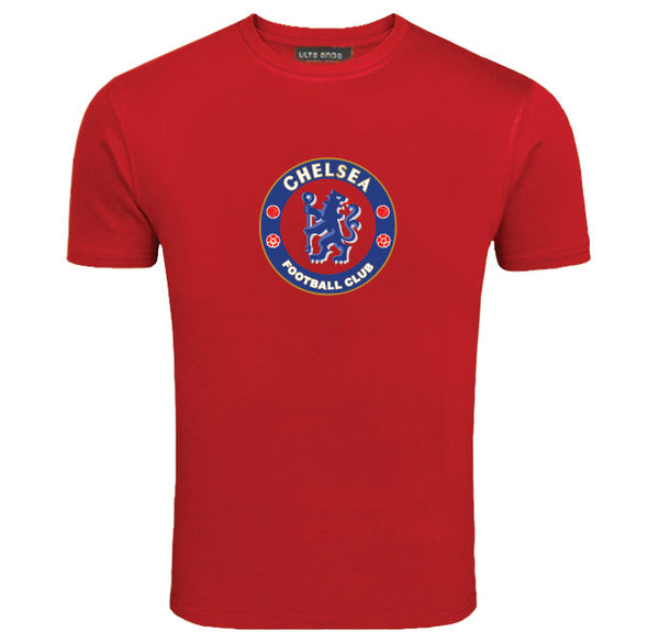 Chelsea Fc - Soccer Love - Football Life Red T-Shirt (SIZE - XL)