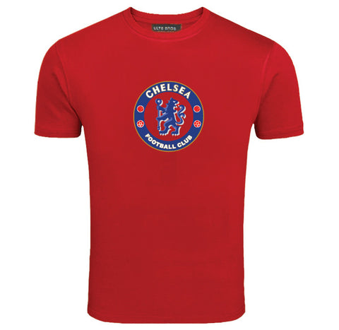 Chelsea Fc - Soccer Love - Football Life Red T-Shirt (SIZE - XL)