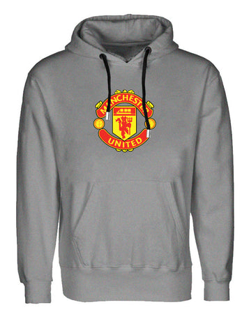 Manchester United - Soccer Love - Football Life - Man U Grey Hoodie (SIZE - M)