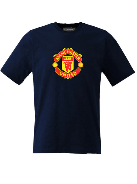 Manchester United - Soccer Love - Football Life - Man U Blue T-Shirt (SIZE - XXL)