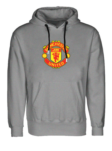 Manchester United - Soccer Love - Football Life - Man U Grey Hoodie (SIZE - XL)