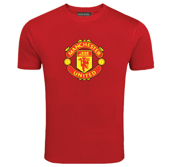 Manchester United - Soccer Love - Football Life - Man U Red T-Shirt (SIZE - M)