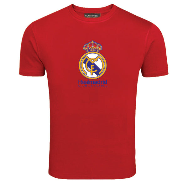 Real Madrid - Soccer Love - Football Life Red T-Shirt (SIZE - M)