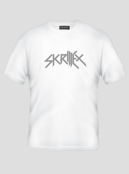 Skrillex Dubstep Edm White T-Shirt (SIZE - M)