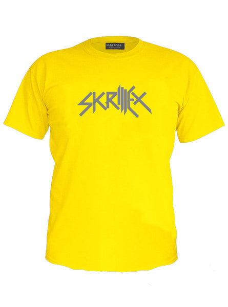 Skrillex Dubstep Edm White T-Shirt (SIZE - L)