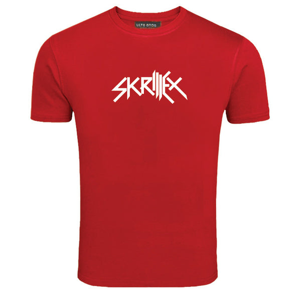 Skrillex Dubstep Edm Red T-Shirt (SIZE - M)