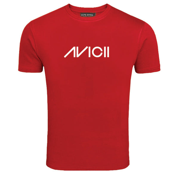 Avicii - Edm Trance Electronic Music Love Red T-Shirt (SIZE - XXL)