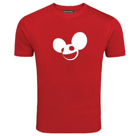 Deadmau5 - Edm Trance Electronic Music Love Red T-Shirt (SIZE - L)