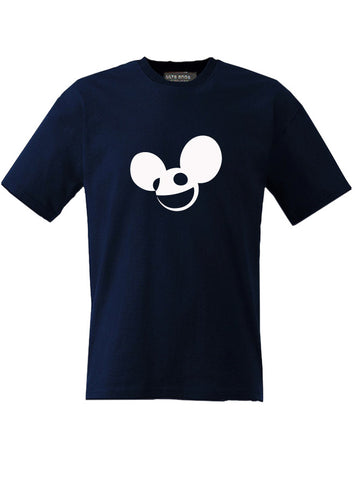 Deadmau5 - Edm Trance Electronic Music Love Blue T-Shirt (SIZE - XXL)