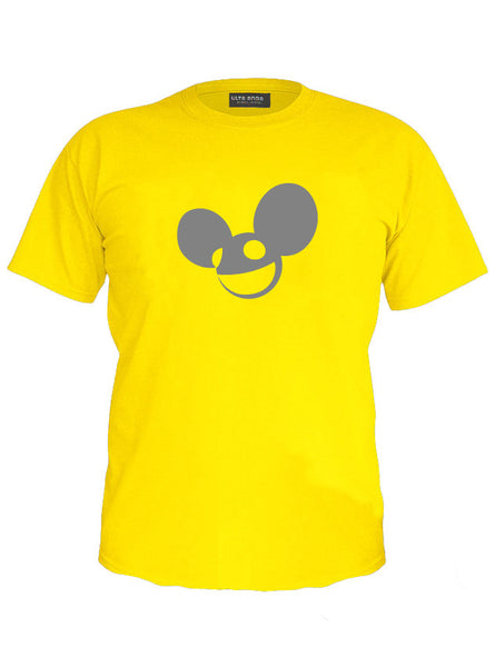 Deadmau5 - Edm Trance Electronic Music Love Yellow T-Shirt (SIZE - M)