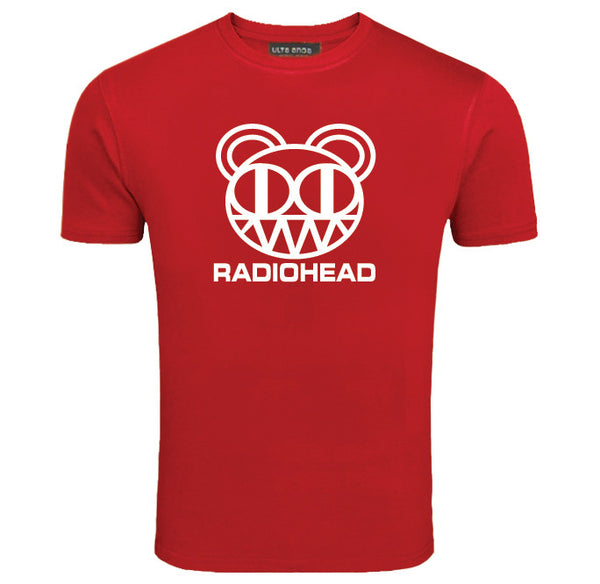 Radiohead - Edm Trance Electronic Music Love Red T-Shirt (SIZE - XL)