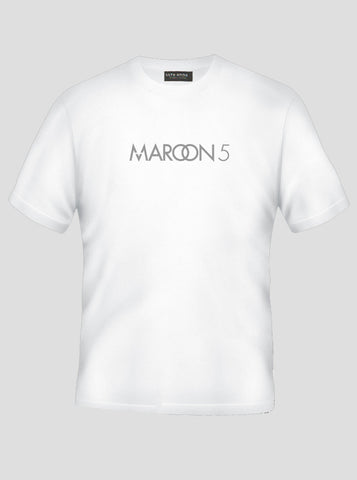 Maroon 5 Music White T-Shirt (SIZE - L)