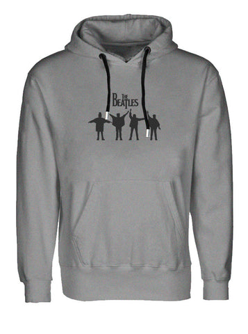 The Beatles - John Lennon Old Rock Band Music Legend Grey Hoodie (SIZE - XXL)