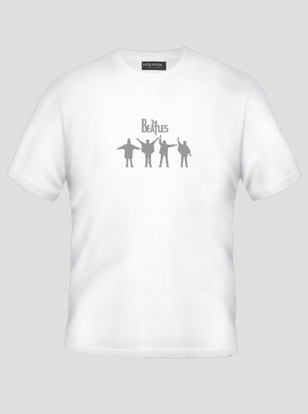 The Beatles - John Lennon Old Rock Band Music Legend White T-Shirt (SIZE - L)