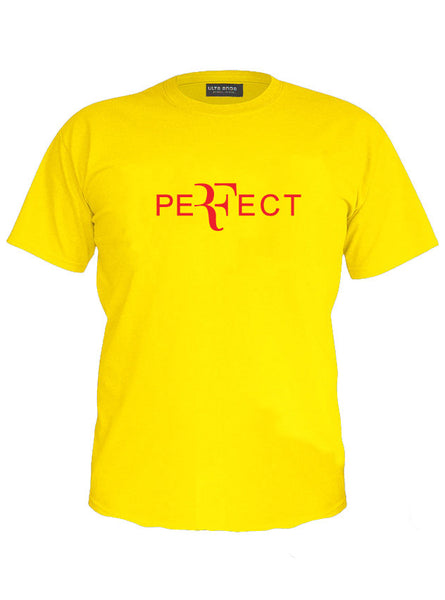 Roger Federer - Tennis Legend - Perfect White T-Shirt (SIZE - XL)