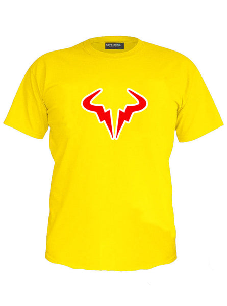 Rafael Nadal - Tennis God Champion Yellow T-Shirt (SIZE - M)