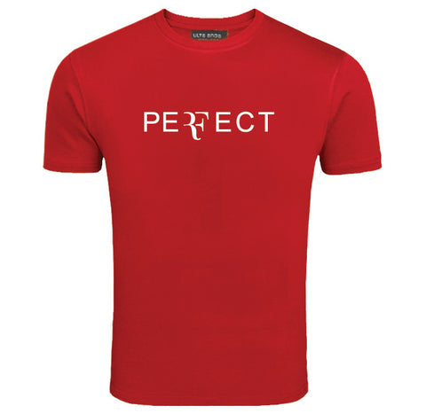 Roger Federer - Tennis Legend - Perfect Red T-Shirt (SIZE - XXL)